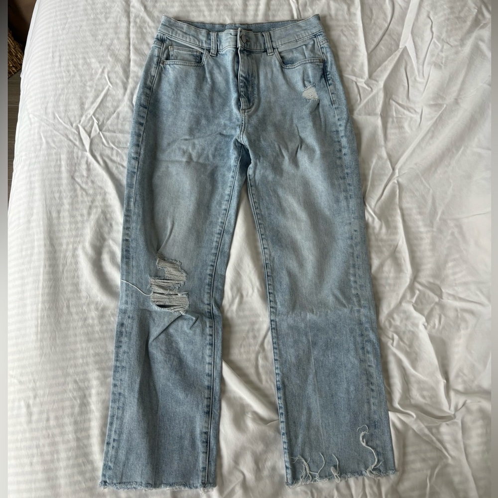 DL 1961 Patti Straight Jeans - High Rise Vintage Ankle